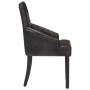 Dining chairs 6 units black genuine goat leather by vidaXL, dining chairs - Ref: Foro24-3056700, Price: 1,00 €, Discount: %