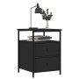 Nightstands 2 pcs engineered wood black 44x45x60 cm by vidaXL, Nightstands - Ref: Foro24-826004, Price: 124,32 €, Discount: %