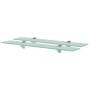 Floating shelves 2 units glass 8 mm 60x20 cm by vidaXL, Shelves and shelves - Ref: Foro24-3051521, Price: 51,28 €, Discount: %