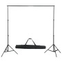 Photo studio kit with softbox spotlights and backdrop by vidaXL, Flashes and studio lighting - Ref: Foro24-3055072, Price: 23...