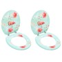 Toilet seats with lid 2 units MDF flamingo design by vidaXL, Toilet and bidet seats - Ref: Foro24-3056405, Price: 65,09 €, Di...