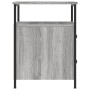 Mesitas noche 2 uds madera ingeniería gris Sonoma 44x45x60 cm de vidaXL, Mesitas de noche - Ref: Foro24-826010, Precio: 105,9...