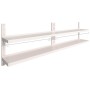 Floating shelves 2 levels 2 units stainless steel 300x30cm by vidaXL, Shelves and shelves - Ref: Foro24-3055901, Price: 243,5...