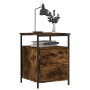 Bedside tables 2 units smoked oak engineered wood 44x45x60 cm by vidaXL, Nightstands - Ref: Foro24-826008, Price: 92,65 €, Di...