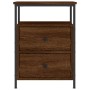 Nightstands 2 pcs engineered wood brown oak 44x45x60 cm by vidaXL, Nightstands - Ref: Foro24-826012, Price: 101,01 €, Discoun...