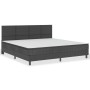 Boxspringbett dunkelgrauer Stoff 200x200 cm von vidaXL, Betten und Lattenroste - Ref: Foro24-3054719, Preis: 726,99 €, Rabatt: %