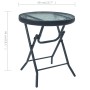 3-piece black steel bistro table and chairs by vidaXL, Garden sets - Ref: Foro24-3054572, Price: 119,99 €, Discount: %