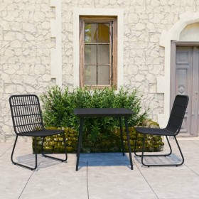 3-piece garden dining set synthetic rattan and glass by vidaXL, Garden sets - Ref: Foro24-3060243, Price: 278,99 €, Discount: %