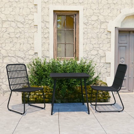 3-piece garden dining set synthetic rattan and glass by vidaXL, Garden sets - Ref: Foro24-3060243, Price: 319,92 €, Discount: %