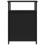 Bedside tables 2 units plywood black 40x42x60 cm by vidaXL, Nightstands - Ref: Foro24-826034, Price: 72,64 €, Discount: %