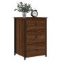 Nightstands 2 pcs oak brown engineered wood 40x36x60 cm by vidaXL, Nightstands - Ref: Foro24-826002, Price: 110,04 €, Discoun...