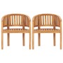 4-piece solid teak wood garden furniture set by vidaXL, Garden sets - Ref: Foro24-3059961, Price: 701,22 €, Discount: %