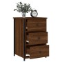 Nightstands 2 pcs oak brown engineered wood 40x36x60 cm by vidaXL, Nightstands - Ref: Foro24-826002, Price: 110,04 €, Discoun...