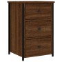 Nightstands 2 pcs oak brown engineered wood 40x36x60 cm by vidaXL, Nightstands - Ref: Foro24-826002, Price: 110,04 €, Discoun...