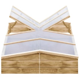 Impregnated pine wood greenhouse 2 units 200x50x35 cm by vidaXL, Greenhouses - Ref: Foro24-3055328, Price: 248,30 €, Discount: %