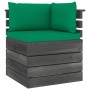 Pallet garden furniture 6 pieces with solid pine wood cushions by vidaXL, Garden sets - Ref: Foro24-3061856, Price: 508,66 €,...