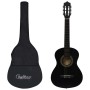 Guitarra clásica principiante y niño con funda negro 1/2 34" de vidaXL, Guitarras - Ref: Foro24-3055604, Precio: 58,47 €, Des...