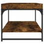 Smoked oak engineered wood coffee table 100x49x45 cm by vidaXL, Coffee table - Ref: Foro24-832805, Price: 36,59 €, Discount: %