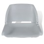 Asiento barco respaldo plegable sin cojín 2uds gris 41x51x48 cm de vidaXL, Piezas para veleros - Ref: Foro24-279101, Precio: ...