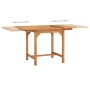 Garden dining set 5 pieces solid teak wood by vidaXL, Garden sets - Ref: Foro24-3059599, Price: 641,65 €, Discount: %