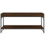 Mesa de centro madera de ingeniería marrón roble 100x49x45 cm de vidaXL, Mesas de centro - Ref: Foro24-832807, Precio: 37,62 ...