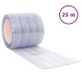 Tira de cortina para puertas PVC transparente 200x1,6 mm 25 m de vidaXL, Cortinas y visillos - Ref: Foro24-153861, Precio: 60...