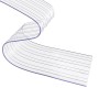 Tira de cortina para puertas PVC transparente 200x1,6 mm 25 m de vidaXL, Cortinas y visillos - Ref: Foro24-153861, Precio: 60...