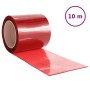 Door curtain strip PVC red 200x1.6 mm 10 m by vidaXL, Curtains and curtains - Ref: Foro24-153865, Price: 35,37 €, Discount: %