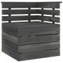 Garden pallet furniture 10 pcs solid dark gray pine wood by vidaXL, Garden sets - Ref: Foro24-3063764, Price: 626,28 €, Disco...