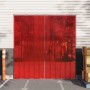 Tira de cortina para puertas PVC rojo 200x1,6 mm 25 m de vidaXL, Cortinas y visillos - Ref: Foro24-153866, Precio: 73,99 €, D...