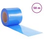 Türvorhangstreifen PVC blau 200x1,6 mm 50 m von vidaXL, Vorhänge und Gardinen - Ref: Foro24-153872, Preis: 128,07 €, Rabatt: %