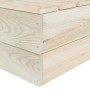 Garden pallet furniture 11 pcs impregnated fir wood by vidaXL, Garden sets - Ref: Foro24-3063733, Price: 490,66 €, Discount: %