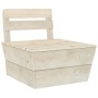 Garden pallet furniture 11 pcs impregnated fir wood by vidaXL, Garden sets - Ref: Foro24-3063733, Price: 490,66 €, Discount: %