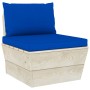 6-piece pallet garden furniture and fir wood cushions by vidaXL, Garden sets - Ref: Foro24-3063526, Price: 455,79 €, Discount: %