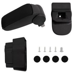 Car armrest ABS black 12x37x(31-48) cm by vidaXL, Motor vehicle seats - Ref: Foro24-154684, Price: 39,13 €, Discount: %