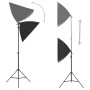 Photo studio kit with softbox lights, background and reflector by vidaXL, Flashes and studio lighting - Ref: Foro24-3067052, ...