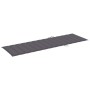 Tumbona doble y cojines madera pino impregnada gris antracita de vidaXL, Tumbonas - Ref: Foro24-3065984, Precio: 298,46 €, De...