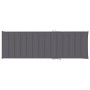 Tumbona doble y cojines madera pino impregnada gris antracita de vidaXL, Tumbonas - Ref: Foro24-3065984, Precio: 298,46 €, De...