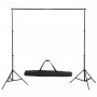 Fotostudio-Kit Lampen, Sonnenschirme, Hintergrund und Reflektor von vidaXL, Blitze und Studiobeleuchtung - Ref: Foro24-306708...