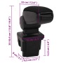 Car armrest ABS black 16x32x(35-50.5) cm by vidaXL, Motor vehicle seats - Ref: Foro24-154680, Price: 41,61 €, Discount: %