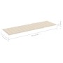 Tumbona doble y cojines madera pino impregnada crema de vidaXL, Tumbonas - Ref: Foro24-3065896, Precio: 224,65 €, Descuento: %