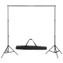 Fotostudio-Set mit Lampen, Schirmen, Hintergrund und Reflektor von vidaXL, Blitze und Studiobeleuchtung - Ref: Foro24-3067095...