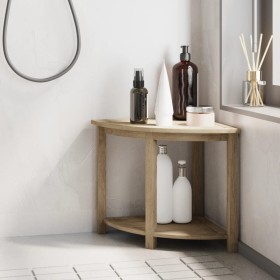 Mesa auxiliar de baño madera maciza de teca 45x45x45 cm de vidaXL, Accesorios para el baño - Ref: Foro24-340744, Precio: 56,9...