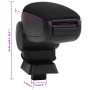 Car armrest ABS black 12x33x(24-42) cm by vidaXL, Motor vehicle seats - Ref: Foro24-154662, Price: 22,31 €, Discount: %