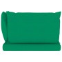 2-Sitzer-Gartensofa aus Paletten mit grünen Kissen von vidaXL, Gartensets - Ref: Foro24-3067277, Preis: 131,55 €, Rabatt: %