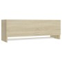 Sonoma oak plywood cabinet 100x32.5x35 cm by vidaXL, Wardrobes - Ref: Foro24-808236, Price: 52,37 €, Discount: %