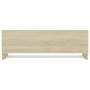 Sonoma oak plywood cabinet 100x32.5x35 cm by vidaXL, Wardrobes - Ref: Foro24-808236, Price: 52,37 €, Discount: %