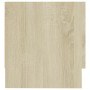 Sonoma oak plywood cabinet 100x32.5x35 cm by vidaXL, Wardrobes - Ref: Foro24-808236, Price: 52,37 €, Discount: %