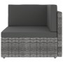 Garden furniture set 7 pieces and gray synthetic rattan cushions by vidaXL, Garden sets - Ref: Foro24-3067178, Price: 609,21 ...