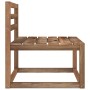 3-seater pallet garden sofa with taupe cushions by vidaXL, Garden sets - Ref: Foro24-3067292, Price: 202,74 €, Discount: %